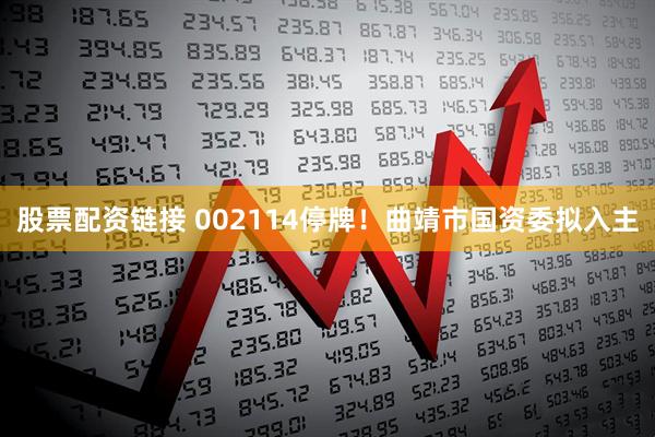 股票配资链接 002114停牌！曲靖市国资委拟入主