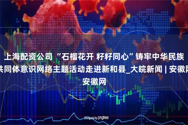 上海配资公司 “石榴花开 籽籽同心”铸牢中华民族共同体意识网络主题活动走进新和县_大皖新闻 | 安徽网